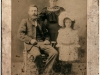 James and Annie O'Neill with Annie, their daughter, about 1906